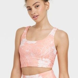 JOYLAB Floral PrintTwo-Way Sports Bra NWT